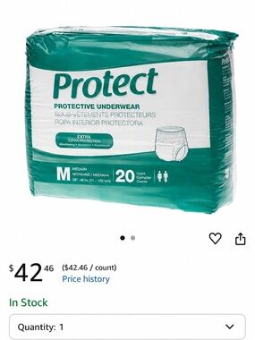 Protective Underwear - (20 Count)